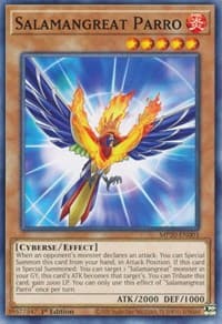 Salamangreat Parro - 2020 Tin of Lost Memories - YuGiOh card