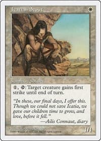 Icatian Scout - Fifth Edition - Magic: The Gathering card