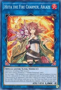 Hiita the Fire Charmer, Ablaze - 2020 Tin of Lost Memories - YuGiOh card
