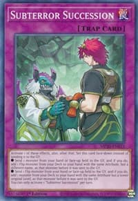 Subterror Succession - 2020 Tin of Lost Memories - YuGiOh card