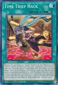 Time Thief Hack - 2020 Tin of Lost Memories - YuGiOh card