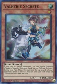 Valkyrie Sechste - 2020 Tin of Lost Memories - YuGiOh card