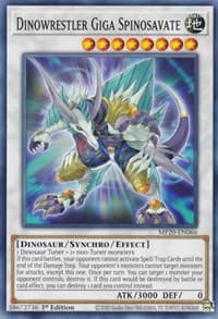 Dinowrestler Giga Spinosavate - 2020 Tin of Lost Memories - YuGiOh card