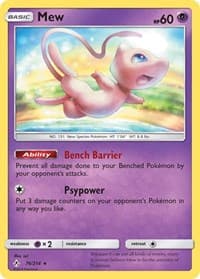 Mew - Deck Exclusives - Pokemon card