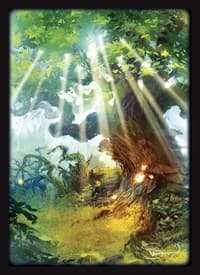 Double Matte Sleeve - Velinov Forest (50-pack) - Legion Premium Supplies Card Sleeves - Card Sleeves card