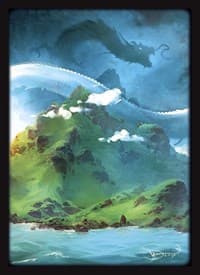 Double Matte Sleeve - Velinov Island (50-pack) - Legion Premium Supplies Card Sleeves - Card Sleeves card