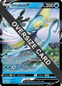 Inteleon V - SWSH016 - Jumbo Cards - Pokemon card