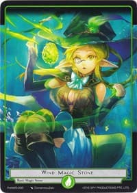 Wind Magic Stone - Alice Origin IV: Prologue of Attoractia - Force of Will card