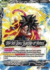 Son Goku // SS4 Son Goku, Guardian of History - Vermilion Bloodline - Dragon Ball Super: Masters card