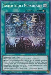 World Legacy Monstrosity - 2020 Tin of Lost Memories - YuGiOh card