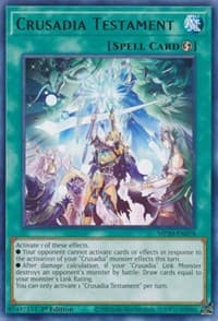 Crusadia Testament - 2020 Tin of Lost Memories - YuGiOh card