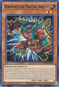 Dinowrestler Martial Ankylo - 2020 Tin of Lost Memories - YuGiOh card