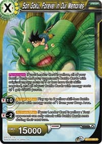 Son Goku, Forever in Our Memories - Vermilion Bloodline - Dragon Ball Super: Masters card