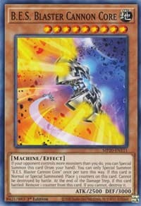B.E.S. Blaster Cannon Core - 2020 Tin of Lost Memories - YuGiOh card