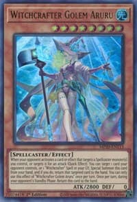 Witchcrafter Golem Aruru - 2020 Tin of Lost Memories - YuGiOh card