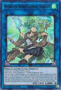 Wynn the Wind Charmer, Verdant - 2020 Tin of Lost Memories - YuGiOh card