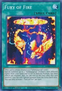 Fury of Fire - 2020 Tin of Lost Memories - YuGiOh card