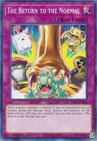 The Return to the Normal - 2020 Tin of Lost Memories - YuGiOh card