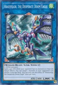 Hraesvelgr, the Desperate Doom Eagle - 2020 Tin of Lost Memories - YuGiOh card