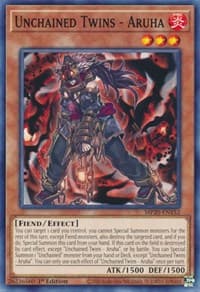 Unchained Twins - Aruha - 2020 Tin of Lost Memories - YuGiOh card