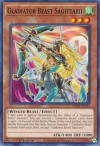 Gladiator Beast Sagittarii - 2020 Tin of Lost Memories - YuGiOh card