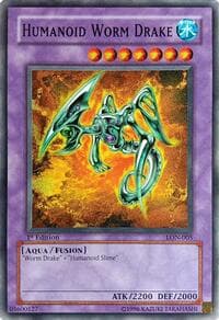 Humanoid Worm Drake - Labyrinth of Nightmare - YuGiOh card
