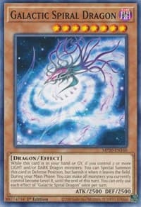 Galactic Spiral Dragon - 2020 Tin of Lost Memories - YuGiOh card