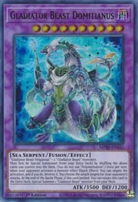 Gladiator Beast Domitianus - 2020 Tin of Lost Memories - YuGiOh card