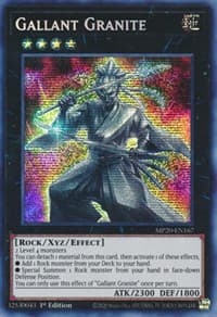 Gallant Granite - 2020 Tin of Lost Memories - YuGiOh card