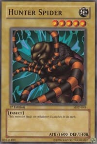 Hunter Spider - Metal Raiders - YuGiOh card
