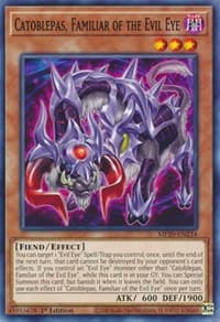 Catoblepas, Familiar of the Evil Eye - 2020 Tin of Lost Memories - YuGiOh card