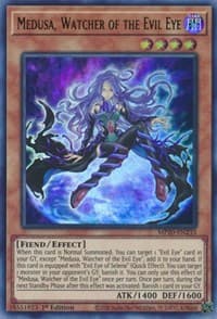 Medusa, Watcher of the Evil Eye - 2020 Tin of Lost Memories - YuGiOh card