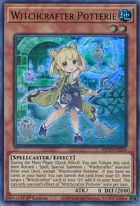 Witchcrafter Potterie - 2020 Tin of Lost Memories - YuGiOh card