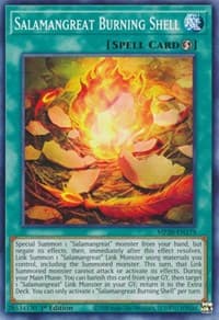 Salamangreat Burning Shell - 2020 Tin of Lost Memories - YuGiOh card