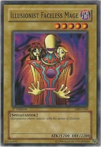 Illusionist Faceless Mage - Metal Raiders - YuGiOh card