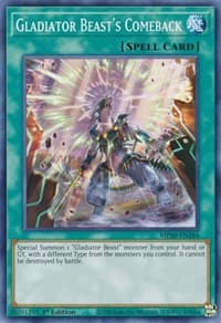 Gladiator Beast's Comeback - 2020 Tin of Lost Memories - YuGiOh card