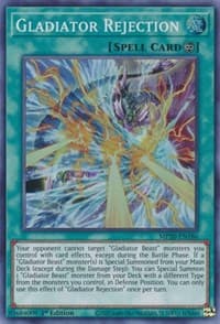 Gladiator Rejection - 2020 Tin of Lost Memories - YuGiOh card