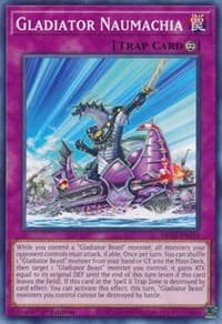 Gladiator Naumachia - 2020 Tin of Lost Memories - YuGiOh card