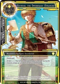 Richesse, the Swordsman (Stranger) - Alice Origin IV: Prologue of Attoractia - Force of Will card