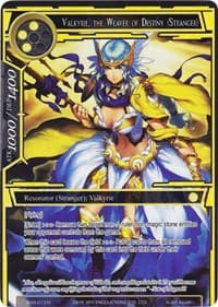 Valkyrie, the Weaver of Destiny (Stranger) (Full Art) - Alice Origin IV: Prologue of Attoractia - Force of Will card