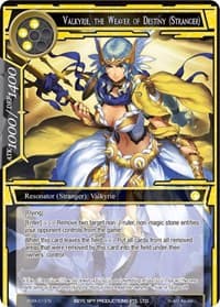 Valkyrie, the Weaver of Destiny (Stranger) - Alice Origin IV: Prologue of Attoractia - Force of Will card