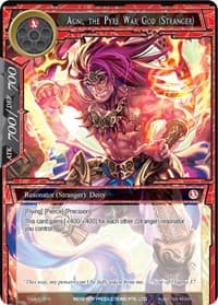 Agni, the Pyre War God (Stranger) - Alice Origin IV: Prologue of Attoractia - Force of Will card