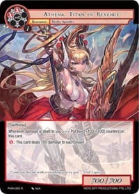 Athena, Titan of Revenge - Alice Origin IV: Prologue of Attoractia - Force of Will card