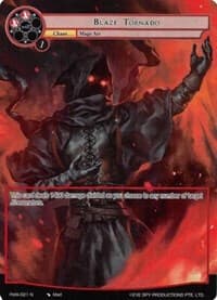 Blaze Tornado (Full Art) - Alice Origin IV: Prologue of Attoractia - Force of Will card