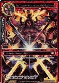 Hino Kagutsuchino Mikoto, the Flaming God of Fate (Stranger) (Full Art) - Alice Origin IV: Prologue of Attoractia - Force of Will card
