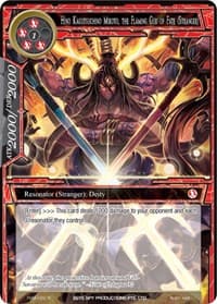 HIno Kagutsuchino Mikoto, the Flaming God of Fate (Stranger) - Alice Origin IV: Prologue of Attoractia - Force of Will card