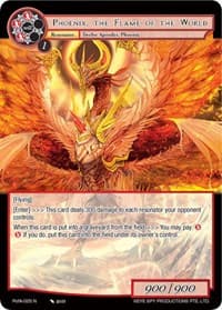 Phoenix, the Flame of the World - Alice Origin IV: Prologue of Attoractia - Force of Will card