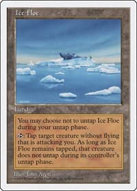 Ice Floe - Fifth Edition - Magic: The Gathering card