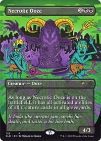 Necrotic Ooze - Secret Lair Drop Series - Magic: The Gathering card