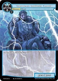 Gentleman Lightning Caller - Alice Origin IV: Prologue of Attoractia - Force of Will card